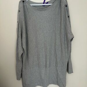 Seraphine Gray Knit Top